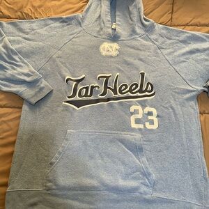 Tar Heels Kids Hooded Sweatshirt - Light Blue Pullover